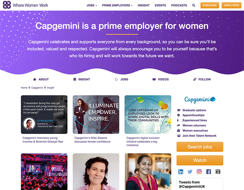 「Where Women Work」のキャプチャ