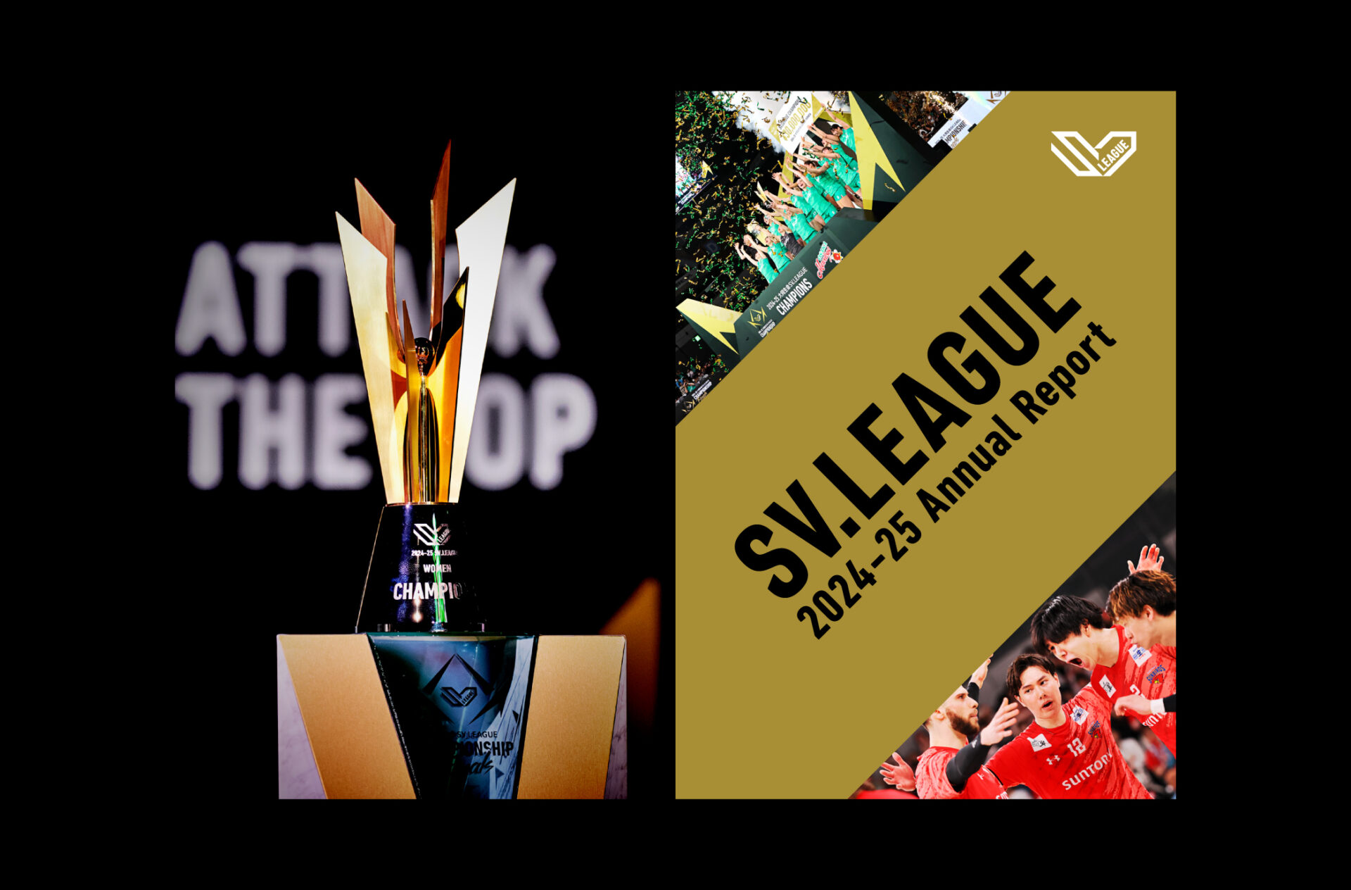 ©SV.LEAGUE『SV.LEAGUE 2024-25 Annual Report』表紙