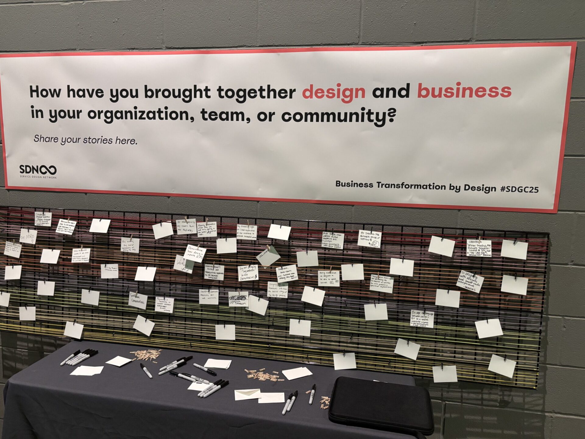 会場に寄せられた、本年度のテーマに関する様々な意見